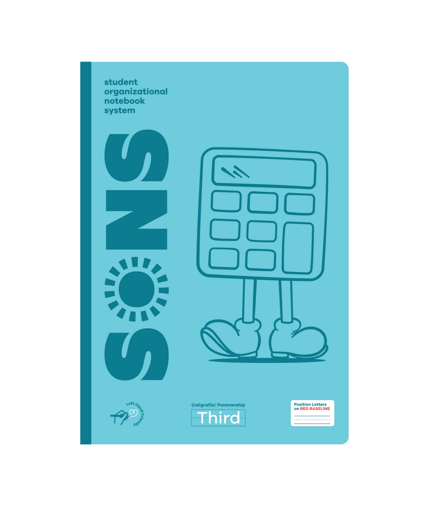Libreta Sons 3er Grado - Azul