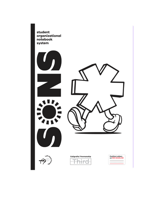 Libreta Sons 3er Grado - Blanca
