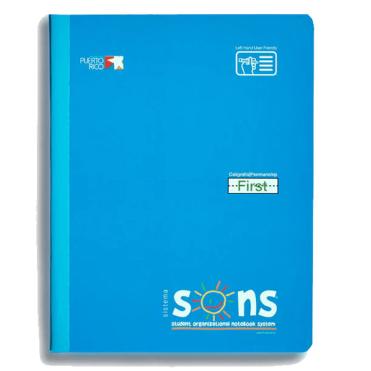 Libreta Sons Regular - Azul Claro