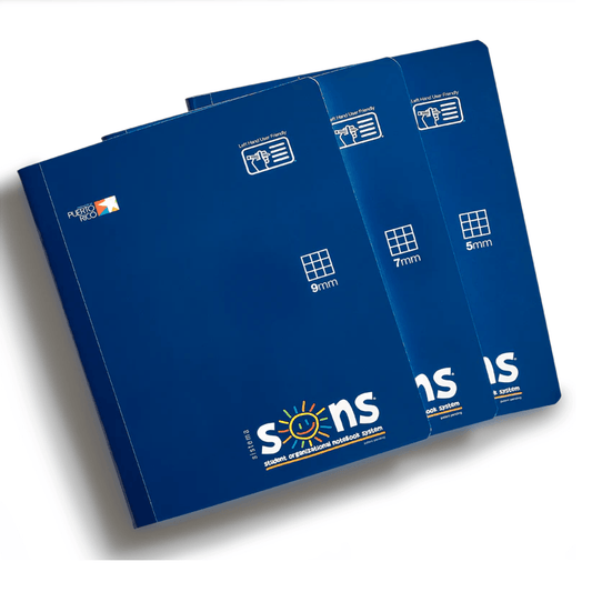 Libreta Sons Cuadriculada 7mm