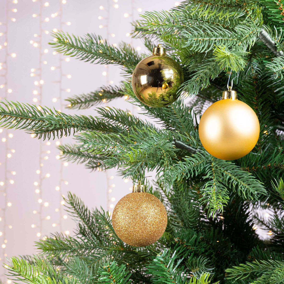 BAUBLES POLST TUBE 10 2.4IN DORADAS