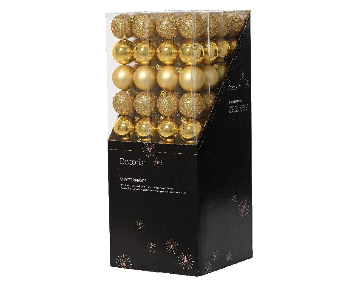 BAUBLES POLST TUBE 10 2.4IN DORADAS