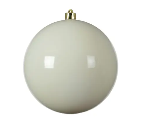 BAUBLES SHATTERPROOF SHINY-WOOL WHITE