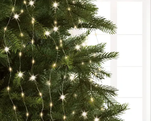 MICROLED TREE BUNCH FLSHNG 7FT WARM WH CABLE GRIS