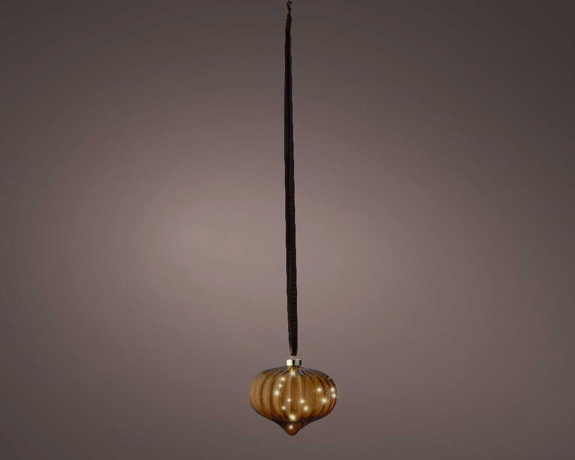 MICRO LED ONION STEADY 7.9IN BROWN