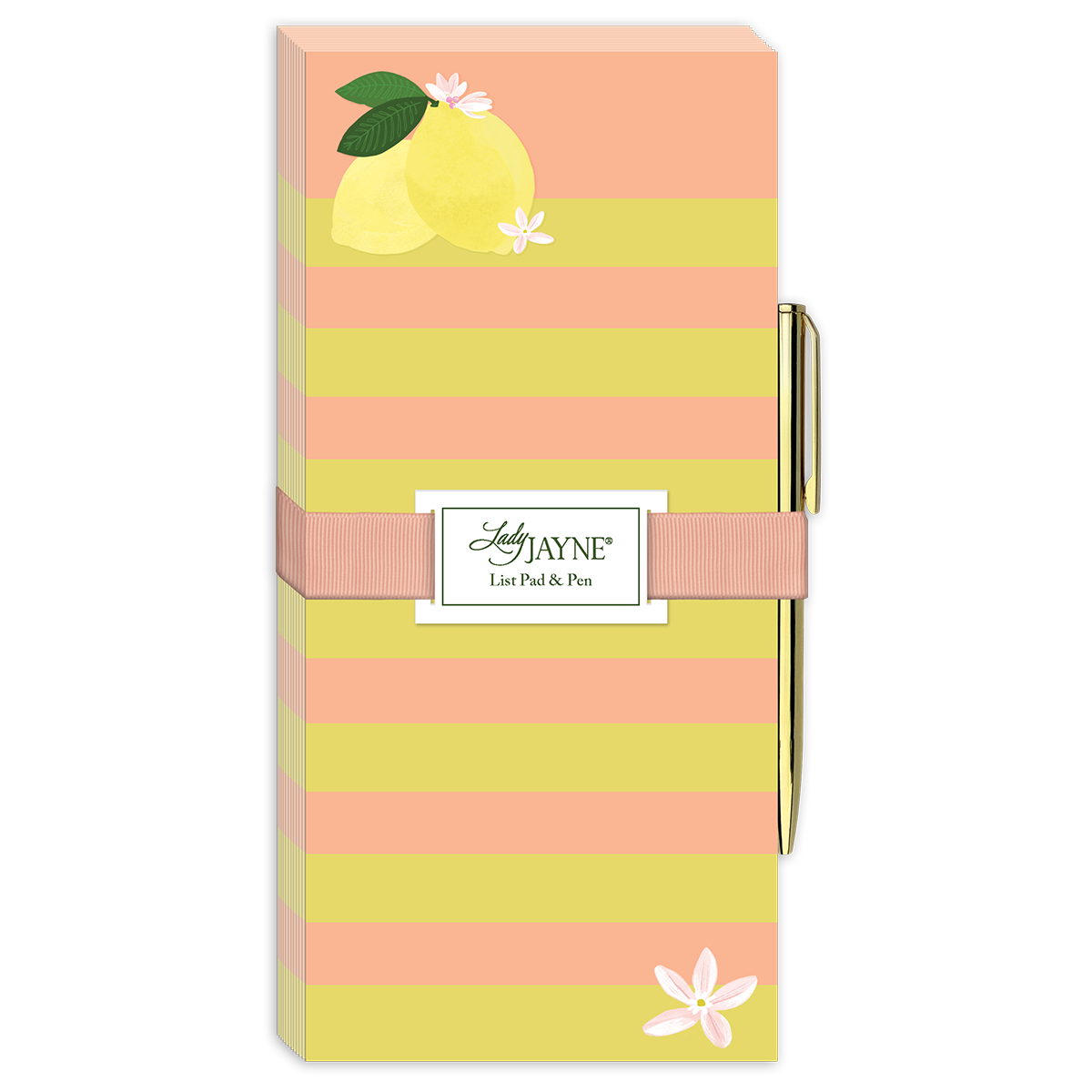 Lemon Notes Notepad & Pen Set