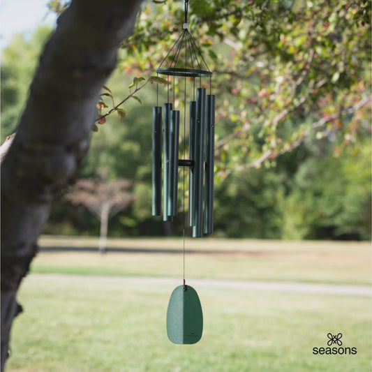 Bells of Paradise - Monochrome Green 32"