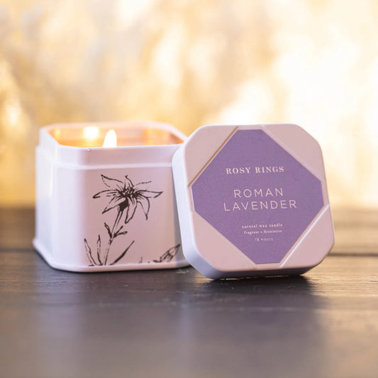 ROMAN LAVENDER TRAVEL TIN